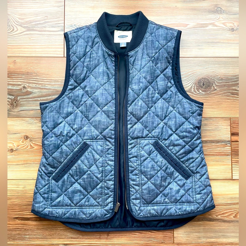Blue Old Navy Vest (M)